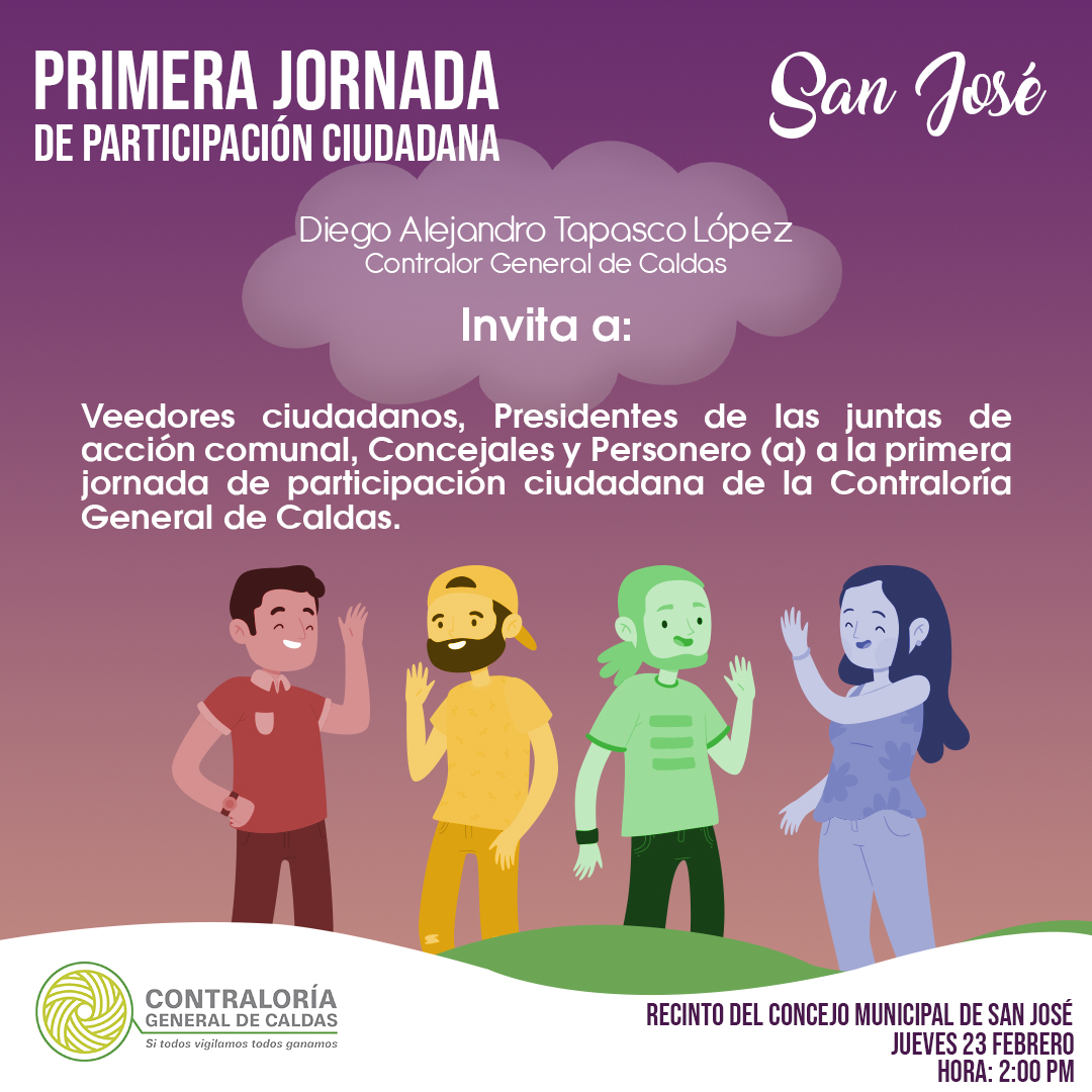 En este momento estás viendo Semana de la Participación Ciudadana Municipio de San José