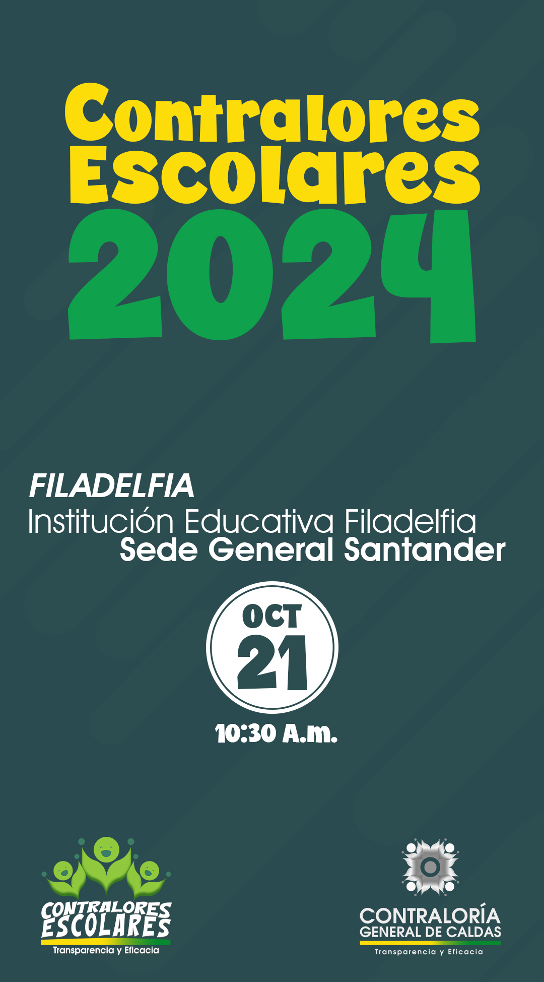 Lee más sobre el artículo Acto de Posesión Contralores Escolares 2024-Municipio de Filadelfia